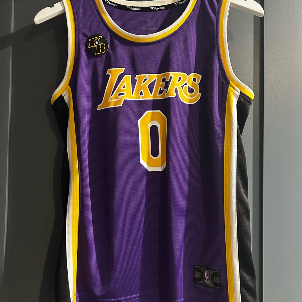 Fanatics youth Lakers Purple Jersey with Yellow Trim